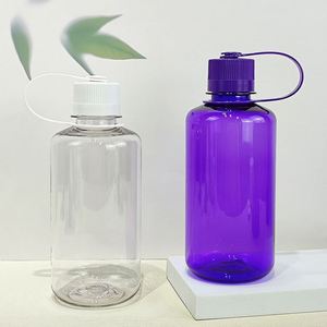Botella de Agua Deportiva de Plástico Tritan Personalizada al por Mayor, Ecológica, Libre de BPA, con Tapa de Boca Pequeña, 500 ml, 1000 ml - Product Image 2