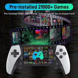 Console de jeu portable rétro M25, écran IPS de 4,3 pouces, EmuELEC RK3566, double joystick, WiFi, 20000 jeux préchargés, prend en charge PS1 <span class=keywords><strong>PSP</strong></span> - Product Image 6