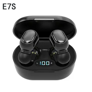 工厂畅销BT 5.0耳机亚马逊无线耳机磁低音耳机跑步运动A6S A6L耳塞E7S A7
