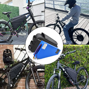 DIY E-bike conversiekit driehoekige accu 48V 52V 80A BMS voor instapfiets frame E-bike custom frame E-bike driehoekige accu 21700 cel - Product Image 5