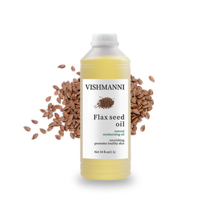 Giá bán buôn 100% tinh khiết tự nhiên ép lạnh hạt lanh dầu hạt lanh tàu sân bay dầu cho da chăm sóc tóc và mỹ phẩm Kem dưỡng ẩm - Product Image 4