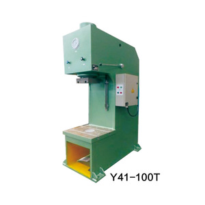 Presse hydraulique à colonne unique Hebei Hongkai Y41 100 tonnes pour le redressage des métaux et le moulage plastique - Product Image 2