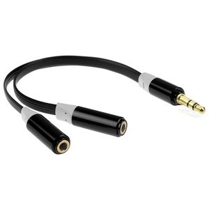 GAZ-CB16 coloré 3.5mm écouteur casque Audio câble <span class=keywords><strong>Jack</strong></span> <span class=keywords><strong>1</strong></span> mâle à <span class=keywords><strong>2</strong></span> femelle séparateur - Product Image 2