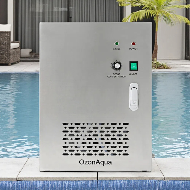 Flygoo Ozonaqua Air Feed Built-in Air Pump Ozonizer Water Purifier 10g Pool Water Ozone Generator