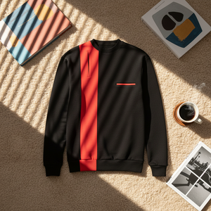 Sudadera con Capucha con Estampado de <span class=keywords><strong>Araña</strong></span> 3D, Rayas Rojas y Negras, Cuello Redondo, Manga Larga, Poliéster, Informal, para <span class=keywords><strong>Hombre</strong></span> - Product Image 3