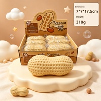 Jouet Squishy Populaire Géant en TPR, Motif Fraise, Banane, Citrouille, Arachide, Rebond Rapide, Design Fruité, Anti-Stress pour 14 Ans et Plus