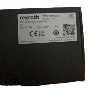 Amplificateur électronique R901439038 VT-MSPA2-2X/F5/000/000, vannes hydrauliques directionnelles à six voies, 80L/min 35MPa - Product Image 2
