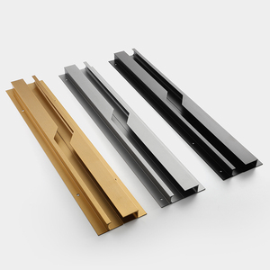 The Edge Banding Handle Is Integrally Formed Universal for Cabinet and Wardrobe <strong>Doors</strong> No Discomfort to the Touch - Product Image 5