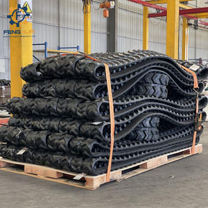 Cadenas de Excavadora de Alta Calidad, Piezas de Repuesto de Goma para Tren de Rodaje 300x52.5x74 250x72x44 230x48x68 - Product Image 4