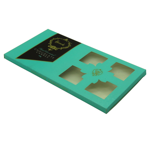 customized matte lamination glossy UV chocolate bar box packaging for coffee flavour