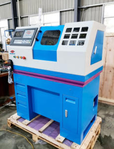 SP210CNC banco di precisione Melat piccola macchina tornio 400mm Mini CNC tornio con il prezzo a buon mercato della macchina di tornitura CNC - Product Image 5