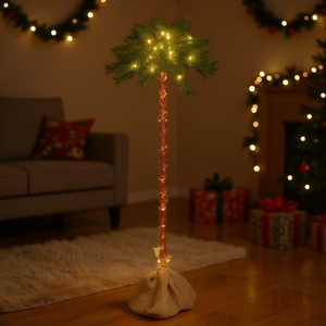 Árbol de Navidad LED de 82.7 Pulgadas, Árbol Artificial con Luces Deslumbrantes para Decoraciones Festivas - Product Image 2