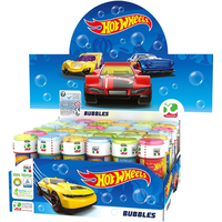Solución de burbujas de plástico Hot Wheels Bubbles de 60 ml para niños de 5 a 7 años