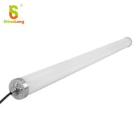 Lámpara Tri-Proof IK10 IP69K 2CCT con Temperatura de Color Ajustable para Granjas Avícolas, Cultivos de Hongos, Naves de Cerdos y Garajes, con Certificación UL