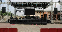 Oferta Especial: Sistema de Truss para Altavoces y Luces Line Array, y Escenario para Eventos y Conciertos