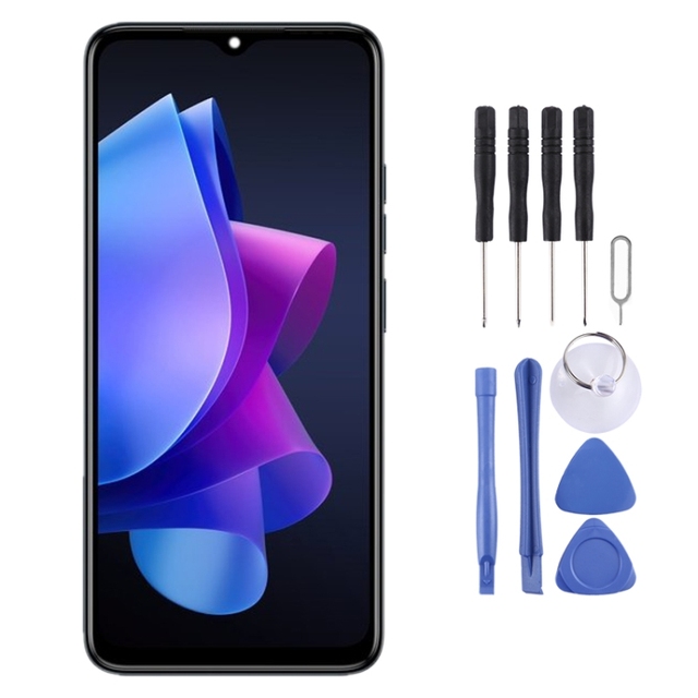 Wholesale Price Mobile Phone OEM LCD Screen for Tecno Pop 7 Pro BF7 With Touch Screen Digitizer Full Assembly