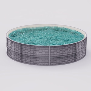 Bể cá nuôi trồng thủy sản PP 40m3 nâng cấp bền bỉ, thiết bị nuôi tôm cá Tilapia, ao cá Koi cho hệ thống nuôi trồng thủy sản - Product Image 4