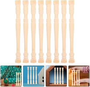 Roman Pillars <strong>Greek</strong> Column Figurine Wooden Roman Pillar Models Flower Pot Holder Rack Shelf Mini House Accessories <strong>Greek</strong> <strong>Decor</strong> - Product Image 4