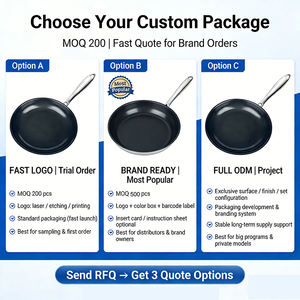 Nouvelle Arrivée Poêle à Frire Hybride en Céramique G8 Micro-Dot Nid d'Abeilles Ustensiles de Cuisine en Acier Inoxydable Triple Couche Antiadhésive - Product Image 4