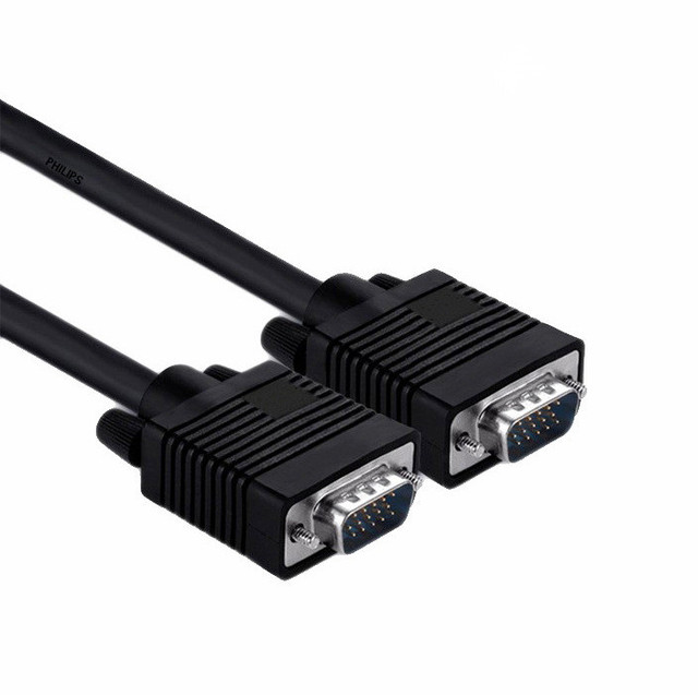 Svga Cable HDB15M to 15F W/Ferrites