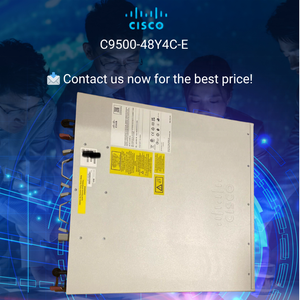 C9500-48Y4C-E pour commutateur de cœur 25G/100G, couche 3 gérée, capacité de 2,4 Tbps, 1 an de garantie, SNMP disponible, stock mondial - Product Image 1