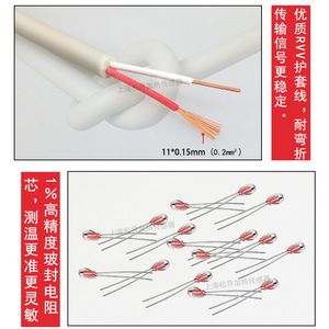 Sonda de temperatura con termistor NTC para medidores de calor PT1000/PT500, sensor de temperatura DS18B20 - Product Image 4