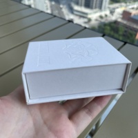 Boîte cadeau personnalisée blanche fantaisie en gros avec logo personnalisé pour flacon de parfum Attar Arabian Oud Oil