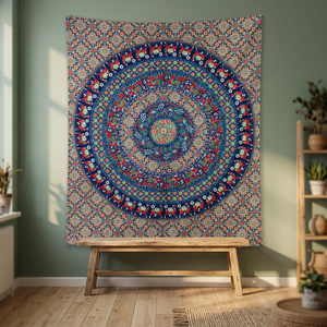 exclusive new indian elephant abstract Mandala <b>Tapestry</b> <b>Wall</b> <b>Hanging</b> - Product Image 2