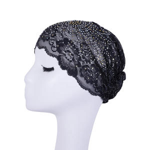 Nuevo gorro interior de encaje para hijab para mujeres y niñas musulmanas islámicas, gorros para usar bajo el hijab - Product Image 2