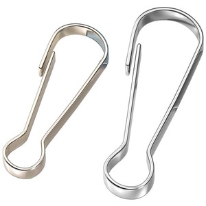 Tianzhuo Hardware Stainless Steel Clip Buckle Durable Windproof For Curtain Keychain Jewelry Accessory - Product Image 1