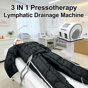Appareil de pressothérapie à 24 chambres pour drainage lymphatique, compression des jambes, massage corporel et traitement du lymphœdème - Product Image 1