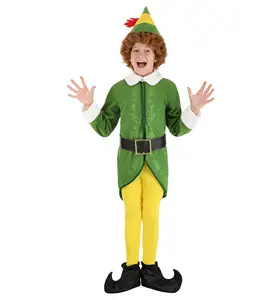 Costume Buddy l'elfe pour les enfants pour Noël