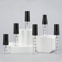 Grosir kosong Mini 2ml 3ml 5ml kecil penyemprot sampel gelas tes parfum botol
