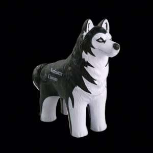 Pelota Antiestrés con Forma de Lobo, Pelota de Juguete con Logotipo Personalizado, Pelota Antiestrés de Espuma de Poliuretano con Forma de Lobo - Product Image 3