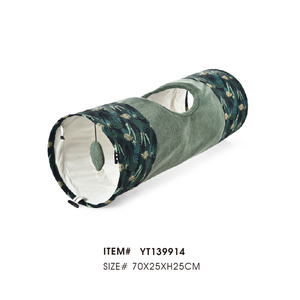 Tunnel pour chat pliable et repliable, tunnel de jeu interactif pour chat avec balle, tunnel de jeu d'intérieur pour chaton - Product Image 5