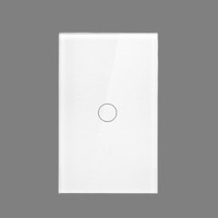 Nouveau design 3 lumières personnalisé prix de gros mur avec tactile verre électrique interrupteur intelligent gang