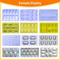 Machine d'emballage et de scellage sous blister haute vitesse pour comprimés et capsules (plastique/aluminium)