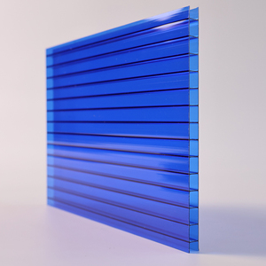 6mm 8mm 10mm Uv ekstrusi jelas seluler Panel berongga polikarbonat Alveolar Police arbonato lembar berongga polikarbonat - Product Image 5