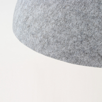 Lampe suspendue en feutre pour chambre d'hôtel, design nordique moderne