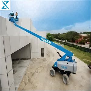 رافعة ذراعية مستعملة طراز جيني S-65XC تعمل بالديزل، حمولة 300 كجم، رافعة إنشاءات بارتفاع عمل 21.81 متر، محرك وناقل حركة - Product Image 2