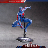 ZD Toys - Figura de Acción Original de Spider-Man - 2099, 18 cm/7 pulgadas, Escala 1/10, Modelo Articulado, Figura Coleccionable