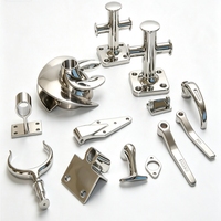 Service de fonderie OEM par moulage à la cire perdue pour quincaillerie marine en acier inoxydable : ancres, étriers, charnières, sur mesure