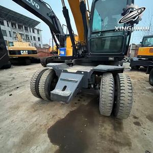 Excavadora usada Komatsu PC150 de 15 toneladas, marca japonesa, con motor Cummins, excavadora de ruedas, segunda mano, tipo crawler mediano, procedente de Japón. - Product Image 6