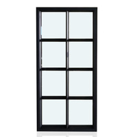 Puertas Sencillas de Acero con Vidrio Curvo Intercambiable para Entrada Principal de Casas, Rejillas Inteligentes de Vidrio Esmerilado para Interiores y Exteriores