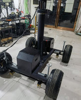Grue télescopique pour caméra Techno de 9 m avec chariot motorisé pour Ronin