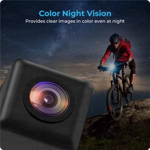 GreenYi Rétroviseur de guidon de vélo 1080P Caméra de recul de vélo rechargeable avec moniteur 4.3 ''Vision nocturne Vue grand angle 150 ° - Product Image 4