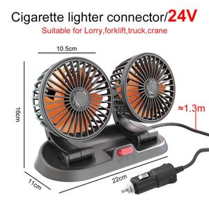 5V 12V 24V accessoires de voiture <span class=keywords><strong>ventilateur</strong></span> de refroidissement rafraîchissement d'été <span class=keywords><strong>ventilateur</strong></span> à double extrémité - Product Image 4