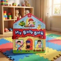 Toplu Alım Montessori Aktivite Panosu Keçe Öğrenme Panosu Eğitici Duyusal Oyuncaklar Yürümeye Başlayan Çocuklar İçin İnce Motor Becerileri Geliştirme