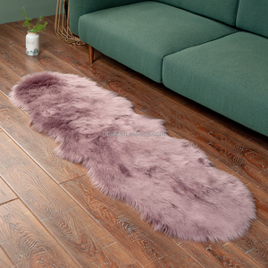 Super Soft Fluffy Faux Fur tappeti in pelle di pecora camera da letto divano divano soggiorno Runner cuscino ad alta densità peluche tappeto copridivano letto - Product Image 6