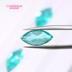CADERMAY Paraiba Garnet Marquise Cut Loose Stone Neon Color For Jewelry Making - Product Image 3